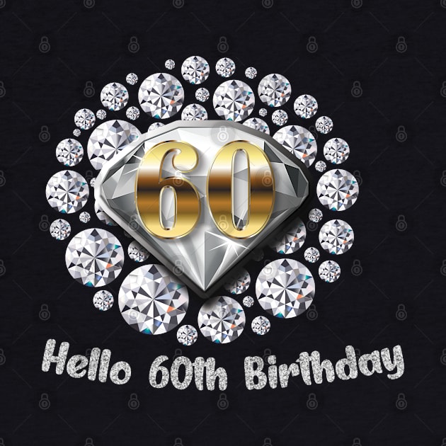 hello 60th birthday by GreyMoonStudio